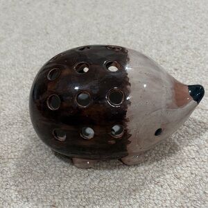 Ceramic Hedgehog Home Accent- pencil or pen holder